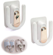 Sistema di appoggio per scarpe a muro multifunzionale - antiscivolo - impermeabile - 2 pezzi - realizzato in alto livello plastica - supporto per scarpe