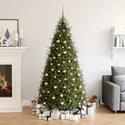 Set Natale con 60 Palline Punta e 150 Luci LED Oro Rosa CFW9498870