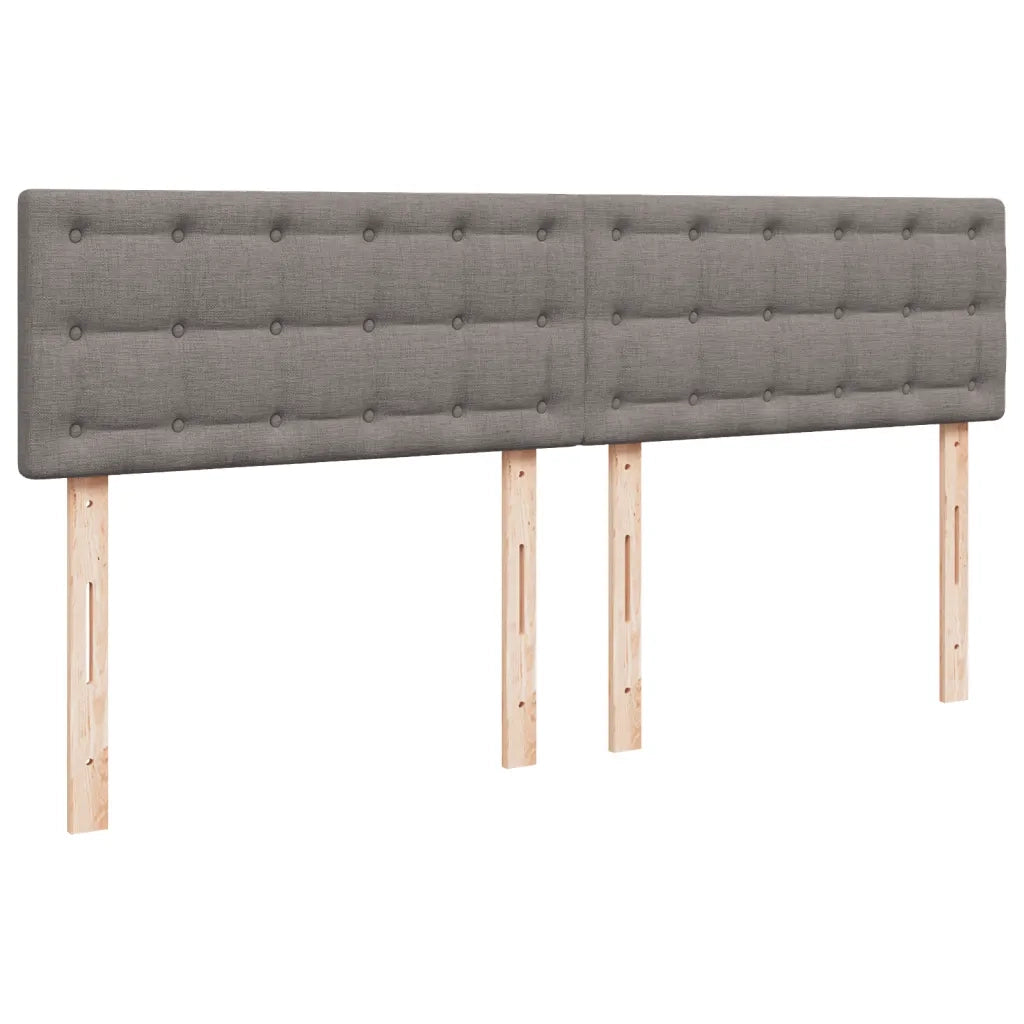 Giroletto a Molle con Materasso Tortora 180x200 cm in Tessuto 3288278