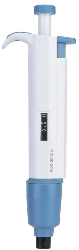 Pipettatore Adattabile 1000-5000ul - Maniglia Ergonomica - Valori di Misura Intuitivi - Strumento di Calibrazione - Prelevamento di Campioni Liquidi - Idoneo per Ricerca - Micropipetta