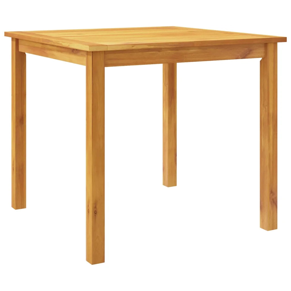 Set da Pranzo per Giardino 5 pz 85x85x74 cm in Legno Massello di Acacia