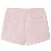 Pantaloncini per Bambini con Coulisse Rosa Chiaro Misto 128 CFW2351378
