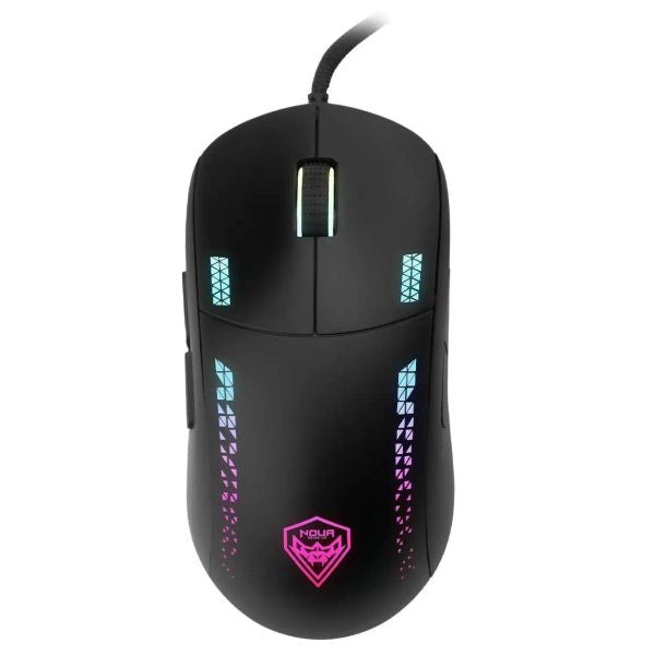 Mouse usb gaming loop black 9 tasti 16000dpi rgb pixart 3335 pr - MS0421SR-L60K15C