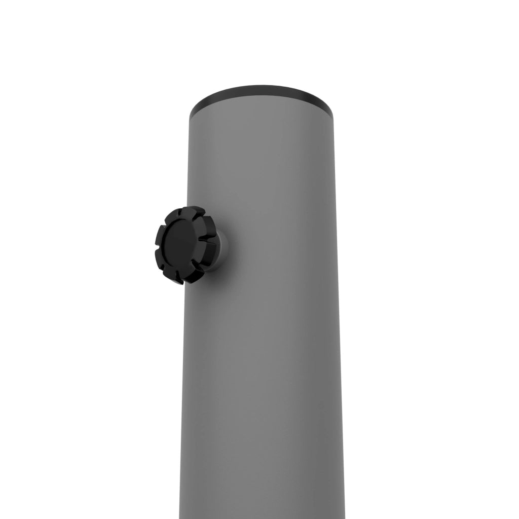 Terra - Base per Ombrellone da Giardino Rotondo Ø45 cm 15 Kg in Cemento Grigio