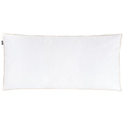 Cuscino basso a triplo scomparto Rivestimento in cotone premium Imbottitura in piuma d'oca Imbottitura in piuma d'oca Bianco 40 x 80 cm