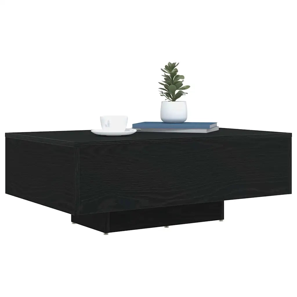Tavolino da salotto Rovere Nero 85 x 55 x 31 cm 863011
