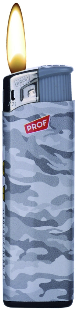 ACCENDINO ELETTRONICO CAMOUFLAGE  Fantasie assortite 50.00 pz