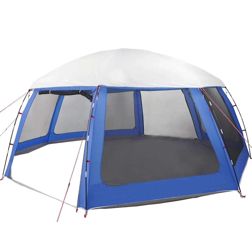 Tenda da piscina con Patta Rimovibile&Pareti in Rete 612x612 cm 4100637