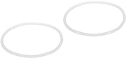 O-ring per 10 pollici di contenitore di filtro acqua - sostituzione in silicone (bianco, 2-pack) - 87 x 4 mm