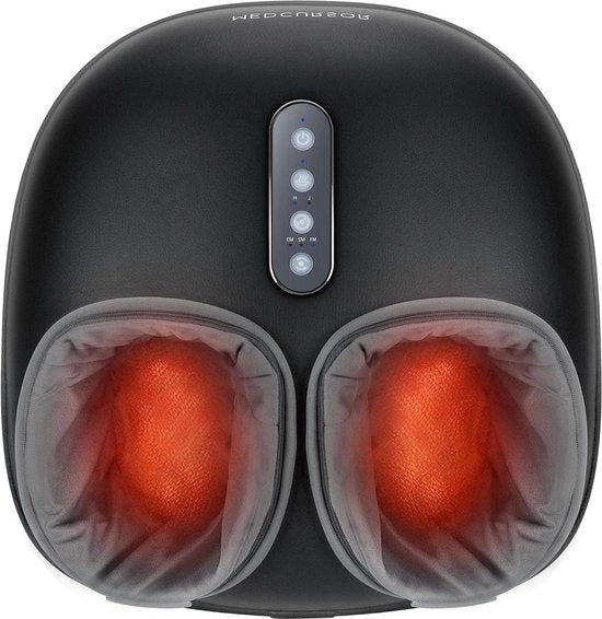 Apparecchio di massaggi Shiatsu per i piedi con calore rilassante, terapia di massaggio profonda, multi livelli, compressione di aria