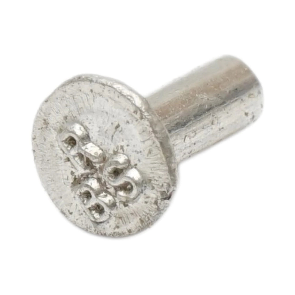 Set di 100 rivetti per pastiglie freno Fiat, New Holland, Massey Ferguson 4,5x13mm codice OEM 13868260