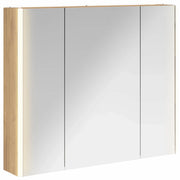 Mobiletto per specchio da Bagno | Armadio da bagno Rovere Artigianale