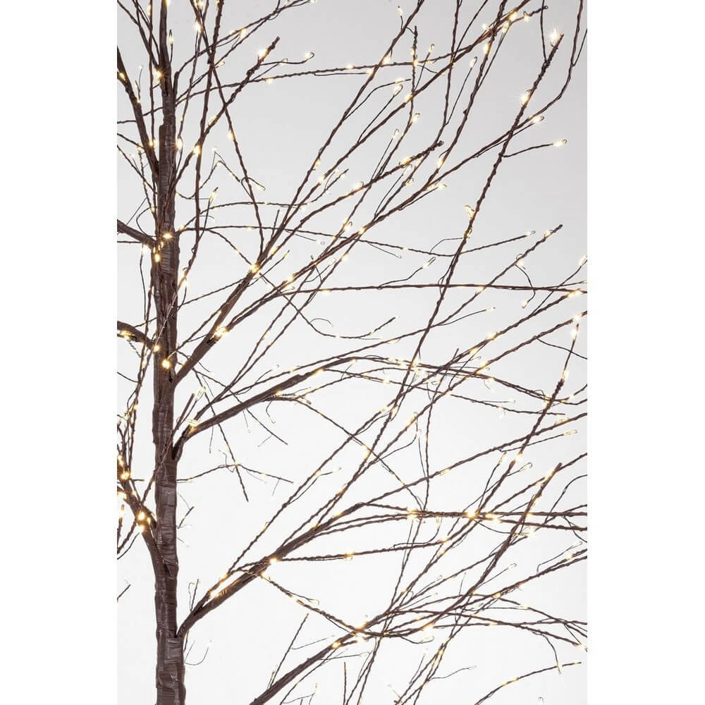 Albero di Natale bunch marrone 2000 microLED classico H210