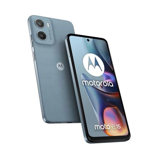 Motorola moto e15 16,9 cm (6.67") doppia sim android 14 go edition 4g usb tipo-c 2 gb 64 gb 5200 mah blu - PB6S0000SE