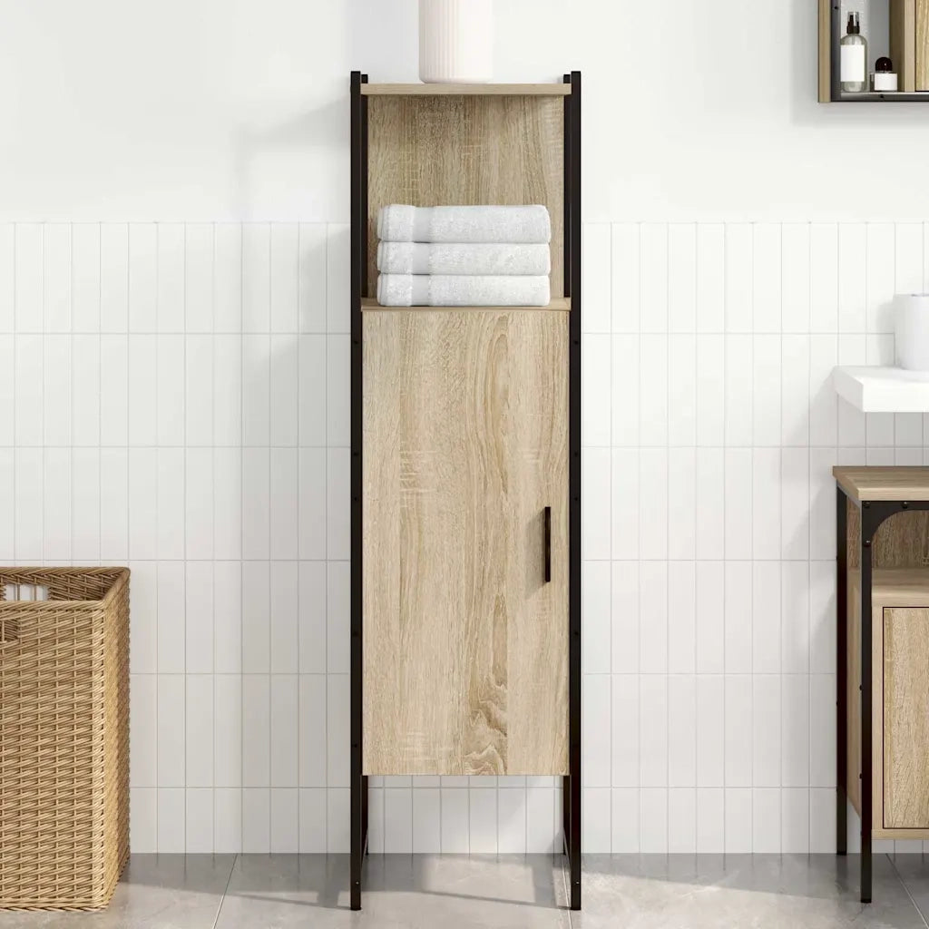Mobile da Bagno Beige 33 x 33 x 120,5 cm Legno multistrato 868043