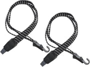 Set di 2 Cinture per Bicicletta 65 cm – Cintura per Bagagli con Ganci per Motocicletta e Bicicletta