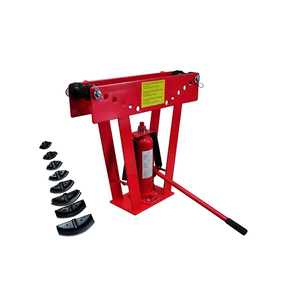 Curvatubi Idraulico Manuale con 8 Matrici 16 Tonnellate cod mxl 71004