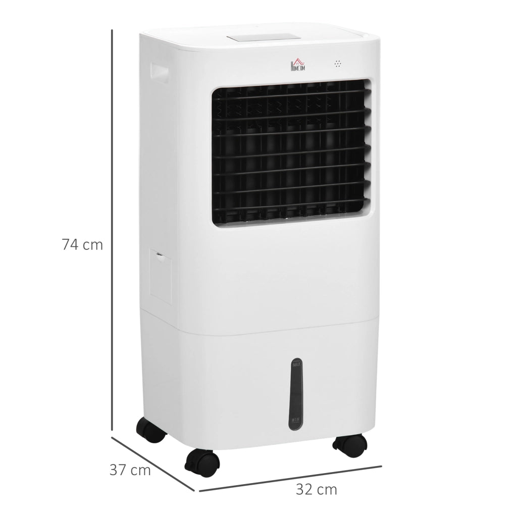 Raffrescatore d'aria portatile 3 in 1 ¨C zephmum ¨C oscillante, telecomando, 3 velocit¨¤, timer 8h, bianco