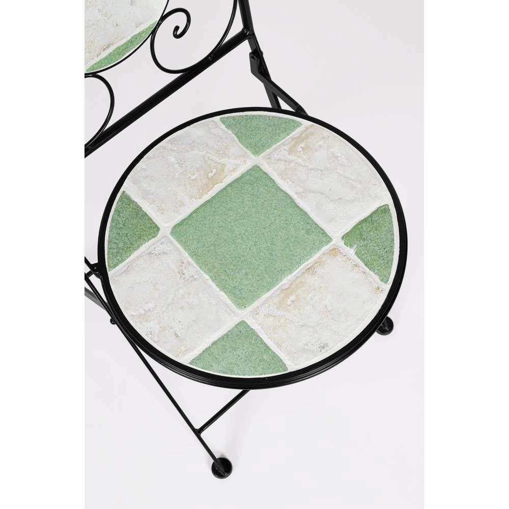 Sedia Pieghevole da Esterno in Ceramica Loire