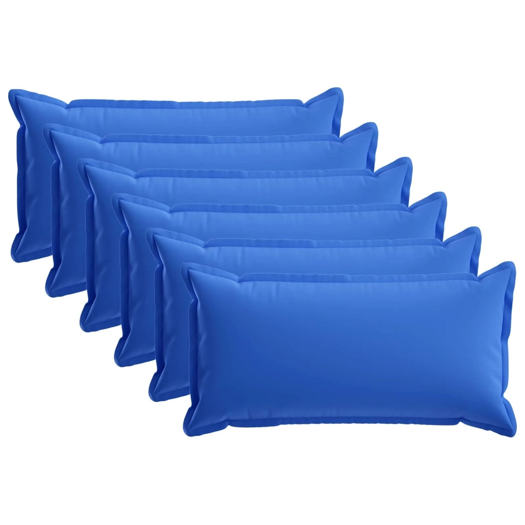 Federa 6 pcs HOUTEN Blu Reale 40 x 80 cm Poliestere 918284