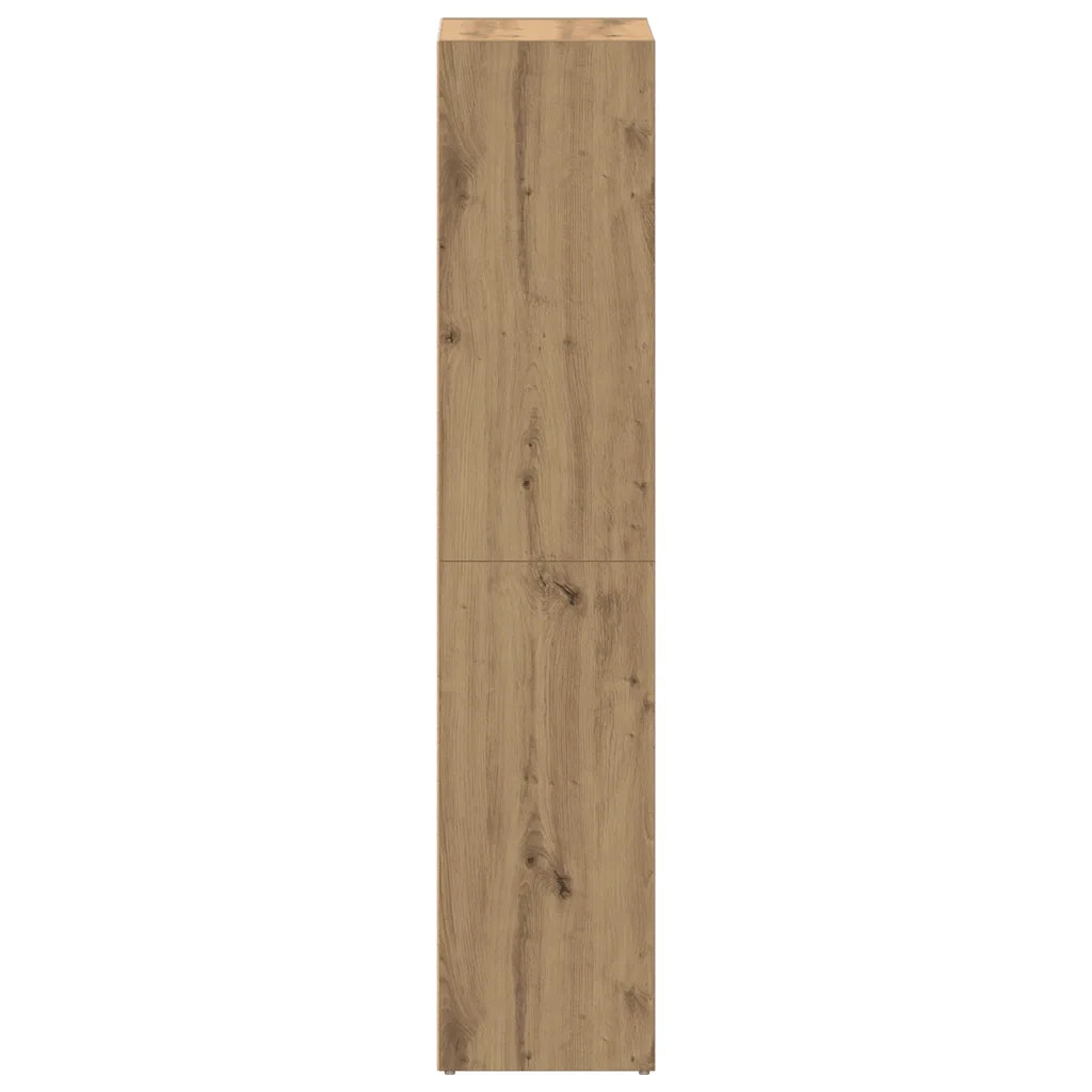 vidaXL Libreria Rovere Artigianale 66x30x130 cm Legno Multistrato