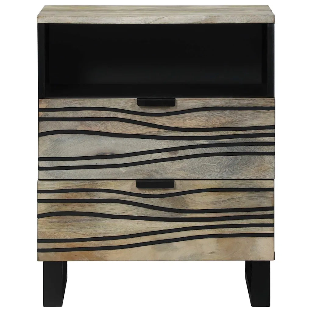 Comodino | Armadio da Notte | Mobiletto da notte Bianco 50 x 33 x 62 cm Legno ingegnerizzato