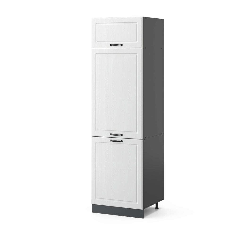 Vicco Armadio frigorifero Bianco casa di campagna 60 cm