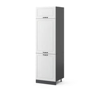 Vicco Armadio frigorifero Bianco casa di campagna 60 cm