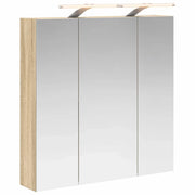 Mobiletto per specchio da Bagno | Armadio da bagno Rovere Sonoma 70 x 14,5 x 70 cm
