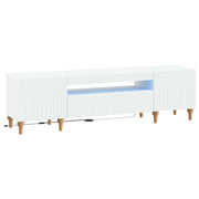 Mobile TV LED Bianco Legno ingegnerizzato 896245