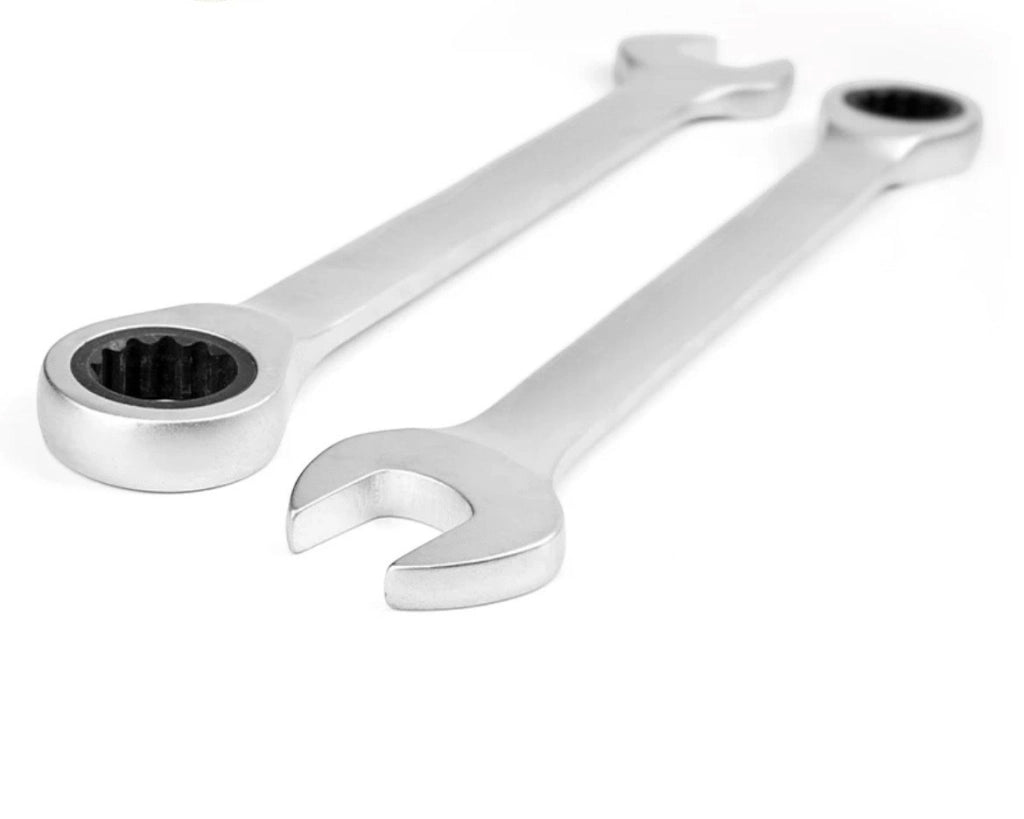 Set 7 chiavi combinate corte a cricchetto 8, 10, 11, 13, 14, 17 e 19mm 702-B