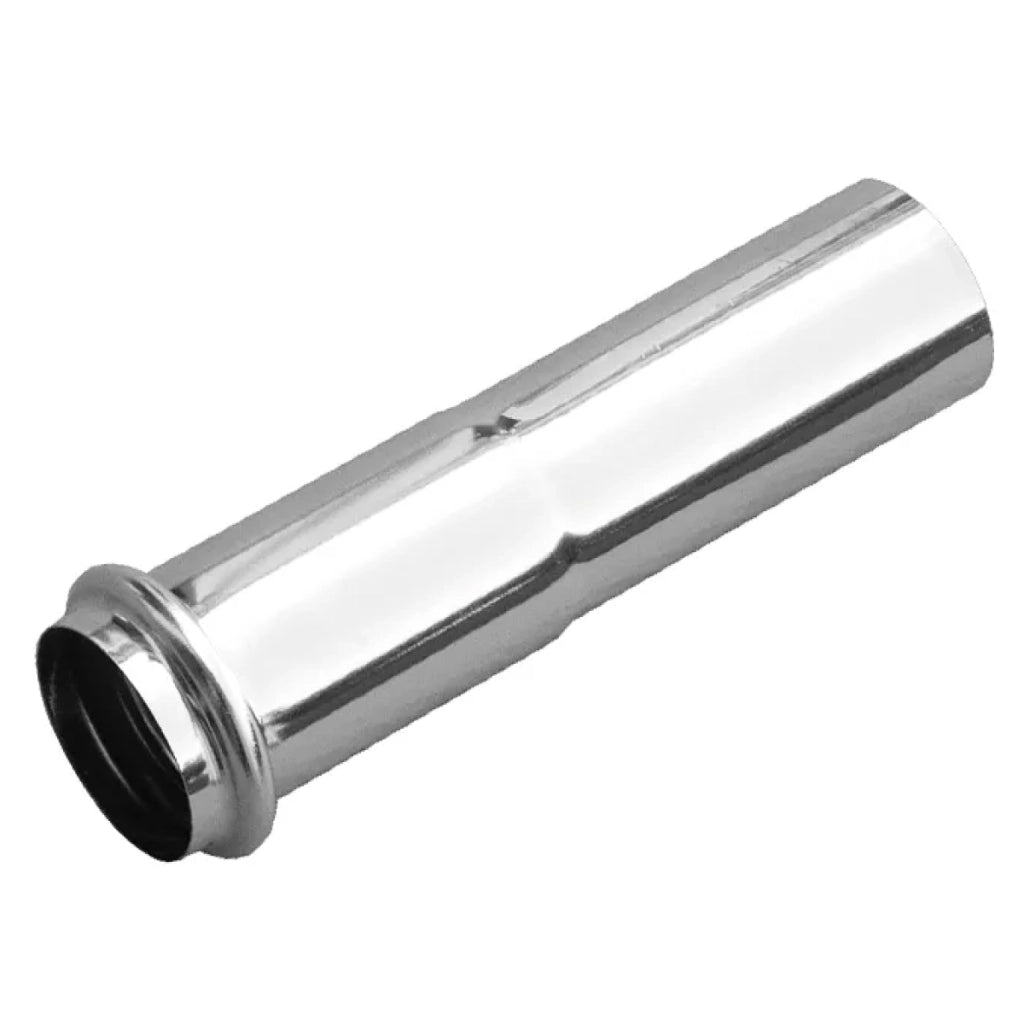 Canotto telescopico in ottone cromato  ?32 l= 130 mm