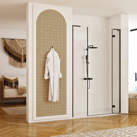 Porta Doccia Rea Hugo 110 Black