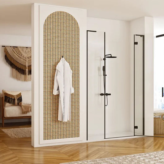 Porta Doccia Rea Hugo 110 Black