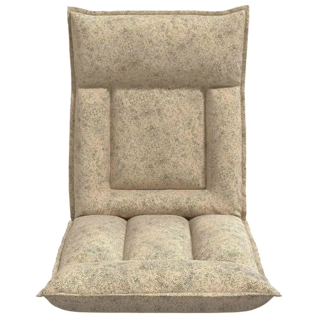 Sedia da Pavimento Grigio chiaro 55 x 61 x 70 cm Tessuto 42028191