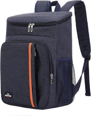 Borsa termica - 22 litri - impermeabile - per picnic e campeggio - blu