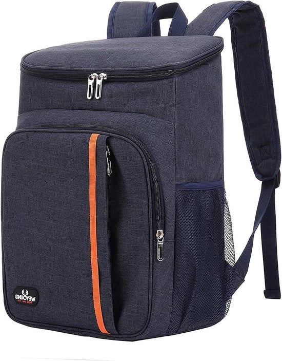 Borsa termica - 22 litri - impermeabile - per picnic e campeggio - blu