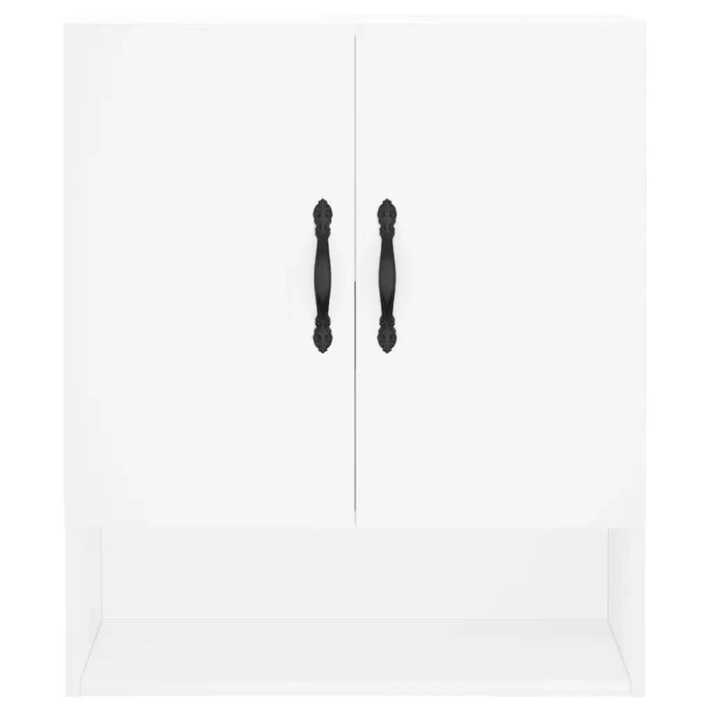 Armadietto a Muro Bianco 60x31x70 cm in Legno Multistrato 829900