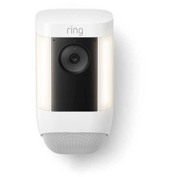 Telecamera di sorveglianza - RING - Spotlight Pro Batteria - Bianco - EU