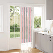 Tenda per insetti in chenille Grigio Argento e Rosa 56 x 185 cm 42034437