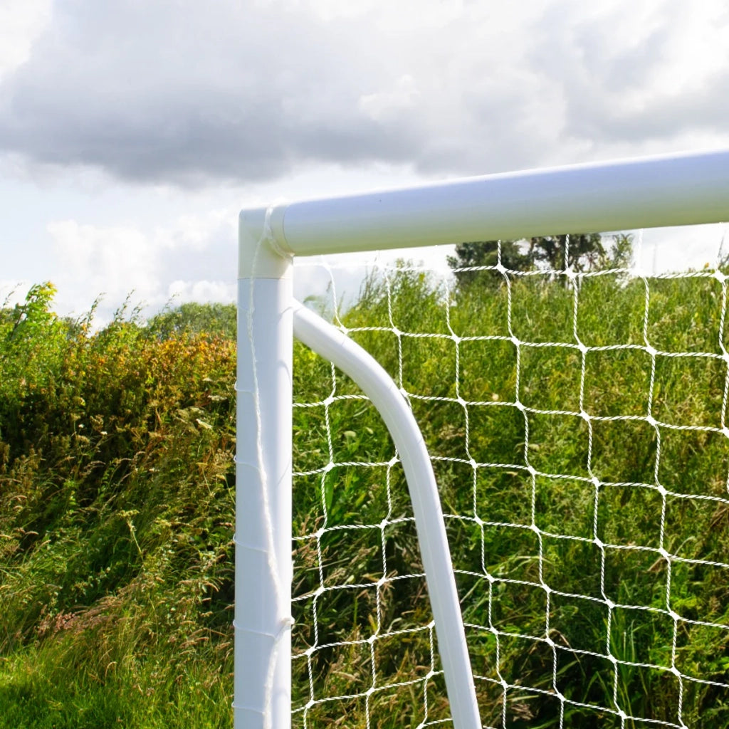 Porta da calcio da 180cm x 120cm, custodia per il trasporto e telo bersaglio