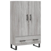 Credenza | Madia | Buffet da pranzo | Armadio da pranzo Grigio Sonoma 69,5x31x115 cm in Legno Multistrato