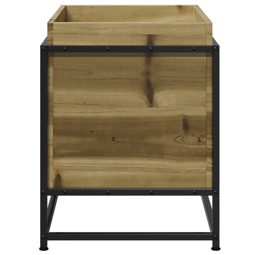 Fioriera da Giardino-Vaso da Esterno 60x40x50 cm in Legno di Pino Impregnato