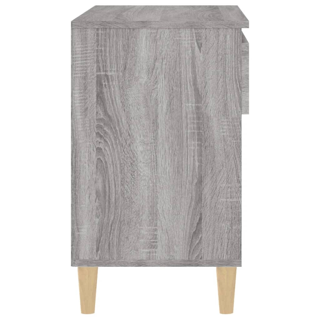 Scarpiera mobile contenitore per scarpe mobile per ingresso/corridoio/soggiorno design Sonoma 70 x 36 x 60 cm legno ingegnerizzato grigio 02_0022091