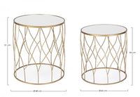 Set 2 Tavolini Elenor