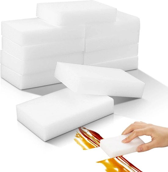 Decine di Sfregianti a Melamina - Multifunzione Pulizia - Resistenti e Duraturi - Ideali per Cucina, Bagno, Pareti, Pavimento, Auto - Resistenza alle Scalfitture