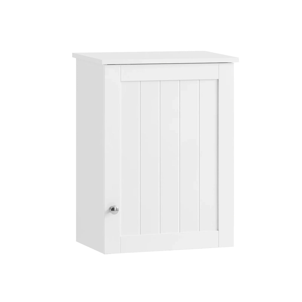 Pensile Bagno o Cucina Armadietto Bagno L40*P23*A52 cm, Bianco BZR19-W