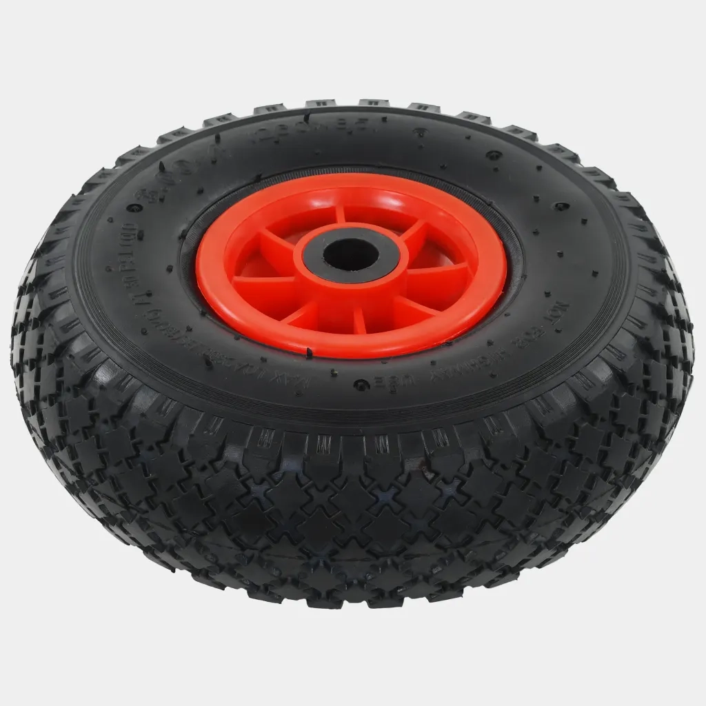 Ruote Carrello a Mano 4 pz Gomma 3.00-4 (245x82)cod mxl 83079