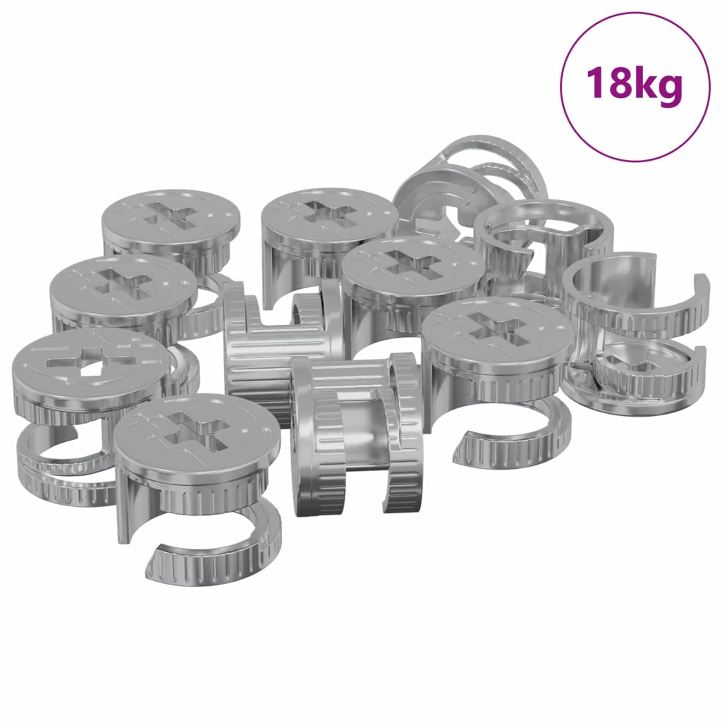 Dadi con bloccaggio a cam 4000 pz Argento Metallo CFW6241824
