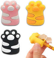 Set di Sfogliatrici a Punti da 3 pezzi - Sfogliatrice a Punti con Supporto - Sfogliatrice a Punti con Manico - Dimensioni Compresse 4 x 2,8 x 2,3 cm - Riciclabile e Sostenibile - Sfogliatrice per Matite